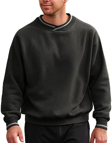 Akwa Men's Crew Neck Golf Short Sleeve Windshirt Lightweight